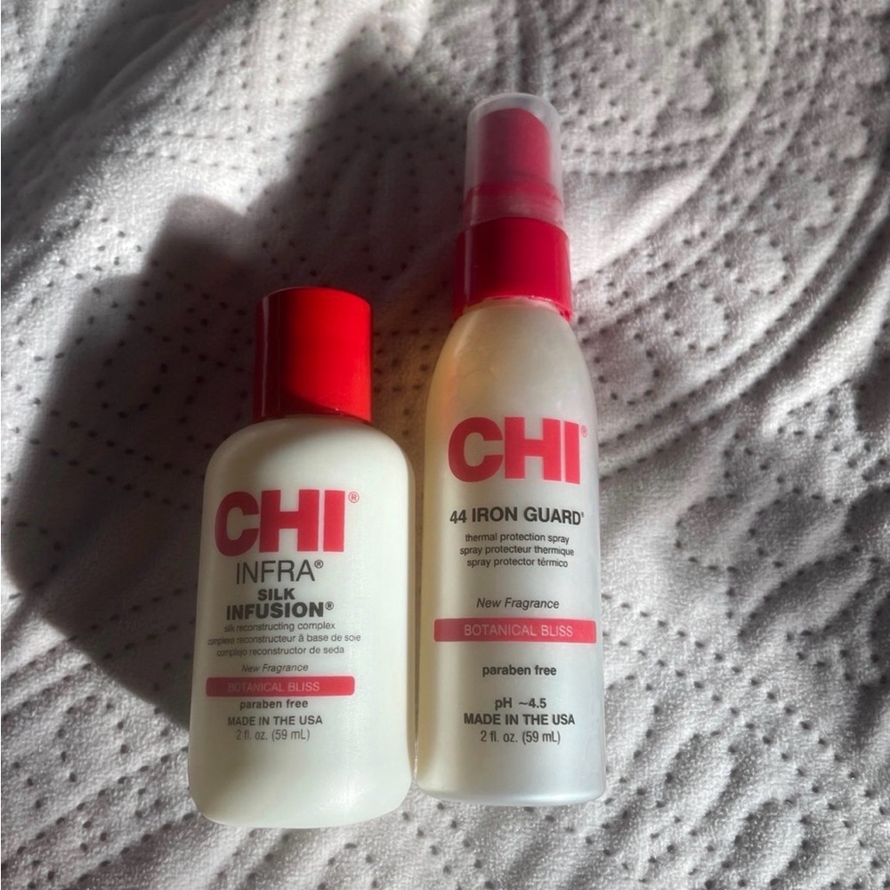 CHI Hair Care Set - Silk Infusion & Iron Guard